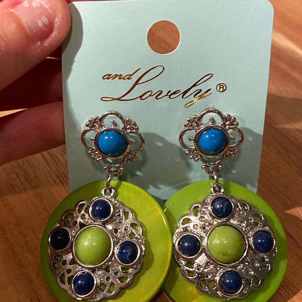 And Lovely- Statement earrings